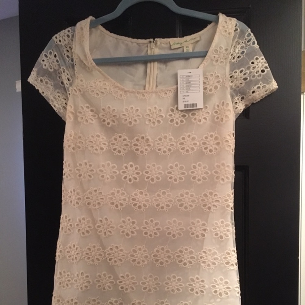Flower mini dress